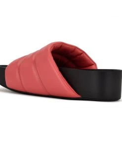 Nine West Sants Platform Slide Sandals New 9 Nine West Sants Platform Slide Sandals New