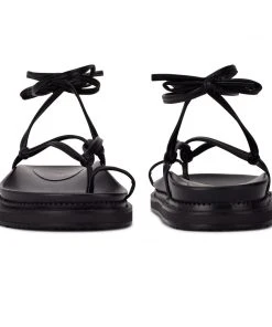 Nine West Sarest Ankle Wrap Flat Sandals Lace It Up 10 Nine West Sarest Ankle Wrap Flat Sandals Lace It Up