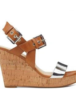Nine West Weave Got You Scarlett Wedge Sandals