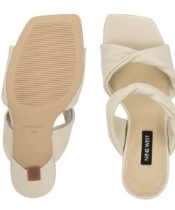 Nine West Seeya Heeled Slide Sandals Heel Appeal