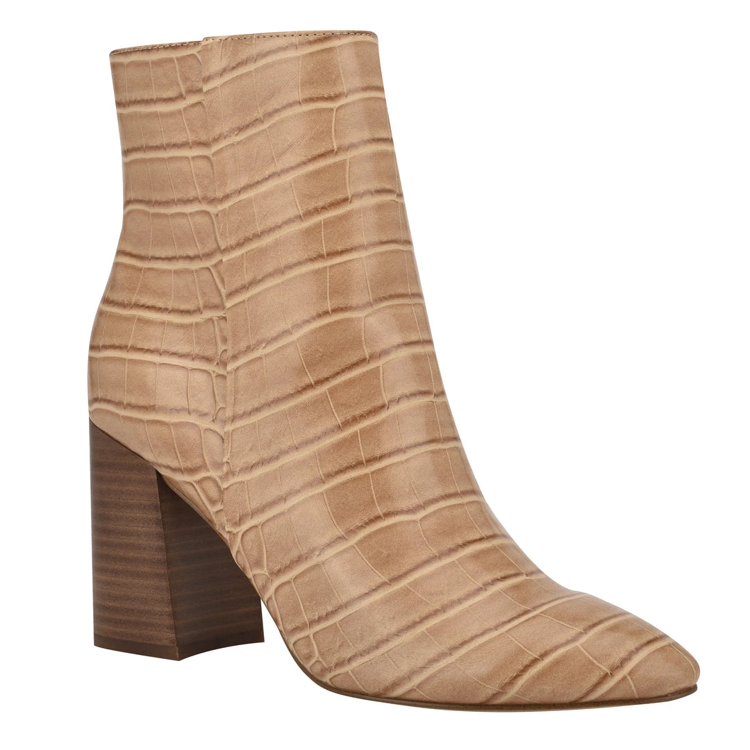 Nine West Seven Heeled Booties Heels 4 Nine West Seven Heeled Booties Heels