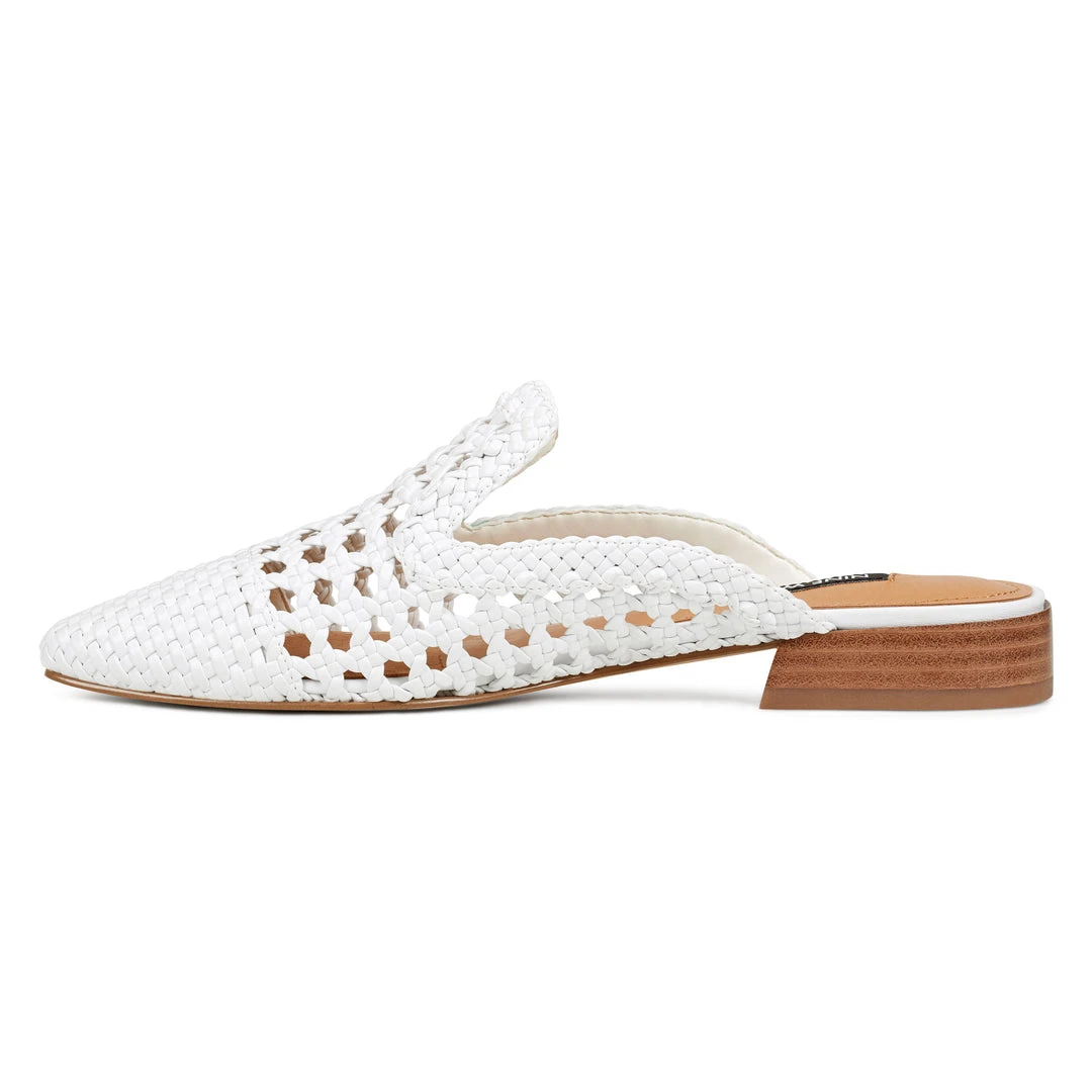 Nine West Shanie Woven Casual Mules 6 Nine West Shanie Woven Casual Mules