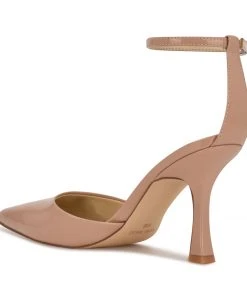 Nine West Shaply Pointy Toe Ankle Strap Pumps
