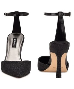 Nine West Shaply Pointy Toe Ankle Strap Pumps Heel Appeal 10 Nine West Shaply Pointy Toe Ankle Strap Pumps Heel Appeal
