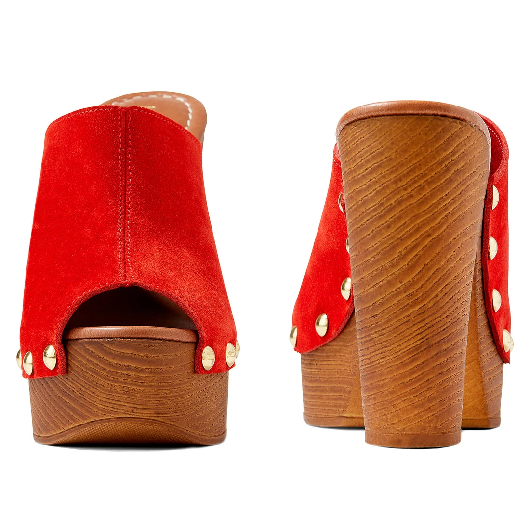 Nine West Shaya Heeled Clog Sandals Heels 7 Nine West Shaya Heeled Clog Sandals Heels