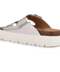 Nine West Simplee Platform Slide Sandals High Impact Platforms 9 Nine West Simplee Platform Slide Sandals High Impact Platforms