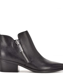 Nine West Single Pointy Toe Booties Shoes