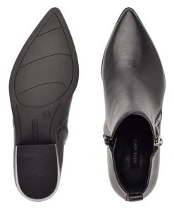 Nine West Single Pointy Toe Booties Shoes