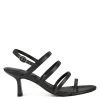 Nine West Heels Smooth Heeled Strappy Sandals 2 Nine West Heels Smooth Heeled Strappy Sandals