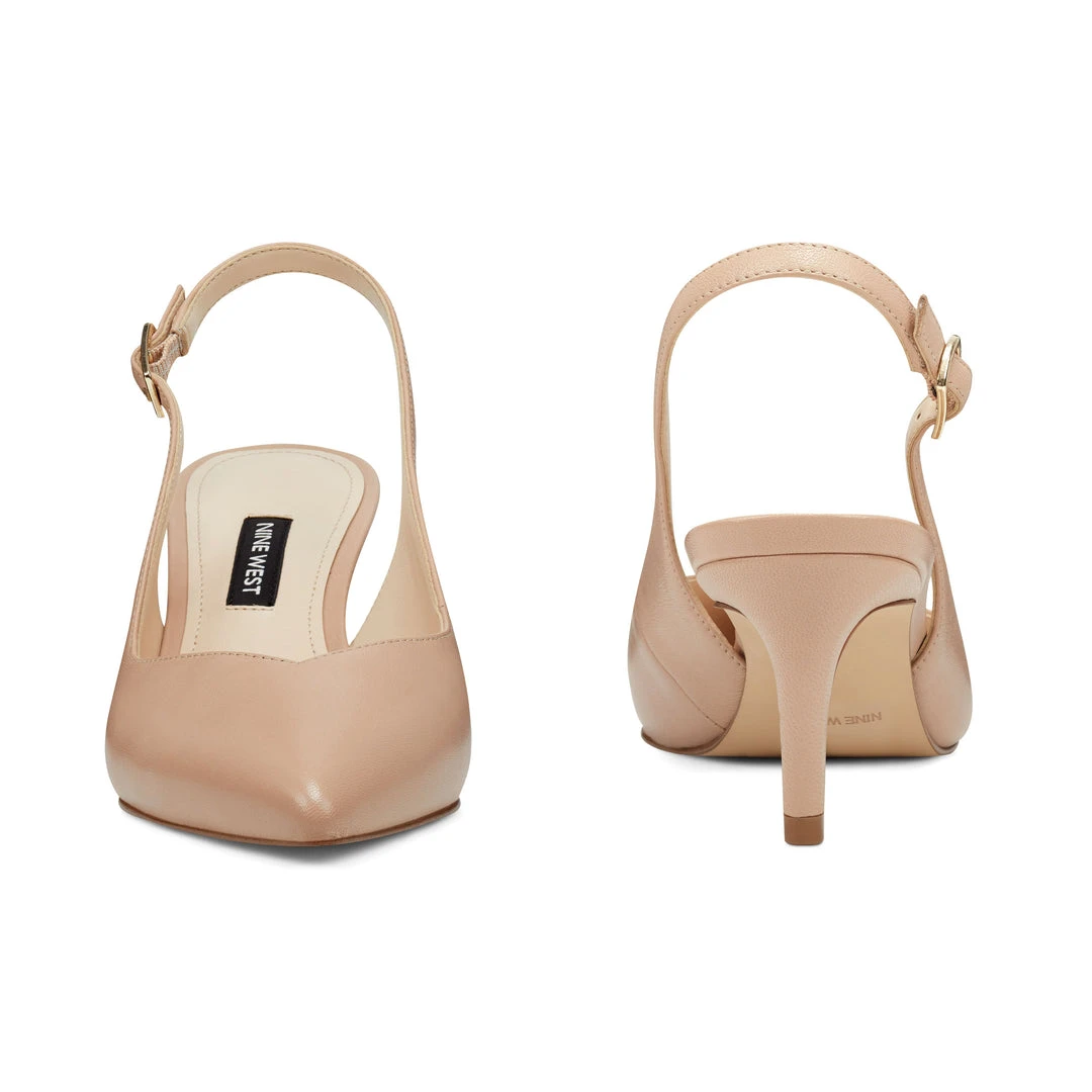 Nine West Heels Sonia Slingback Pumps 7 Nine West Heels Sonia Slingback Pumps