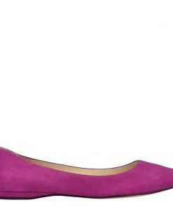Nine West Speakup Almond Toe Flats Color Pop