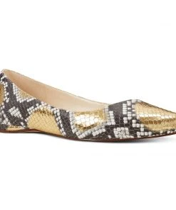 Nine West Speakup Almond Toe Flats 9 Nine West Speakup Almond Toe Flats