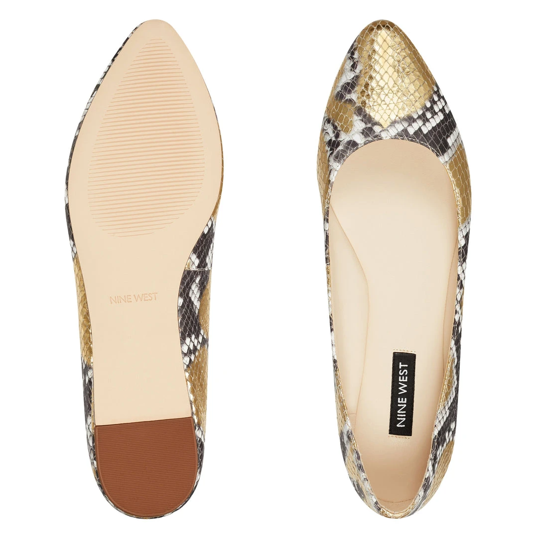 Nine West Speakup Almond Toe Flats 8 Nine West Speakup Almond Toe Flats