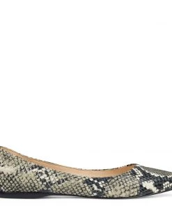 Nine West Speakup Almond Toe Flats