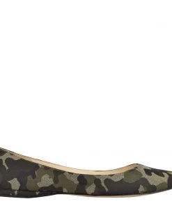 Nine West Speakup Almond Toe Flats