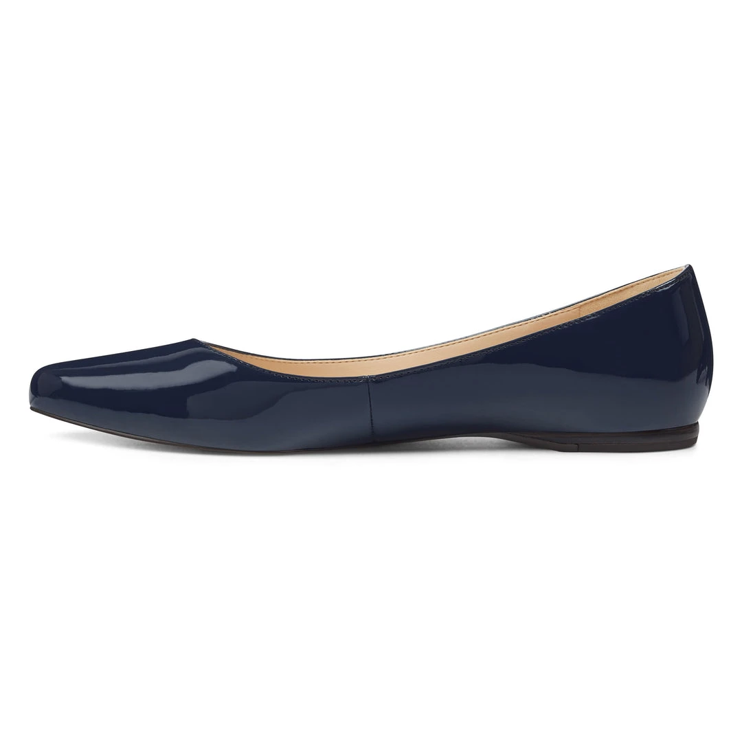 Nine West Speakup Almond Toe Flats 6 Nine West Speakup Almond Toe Flats