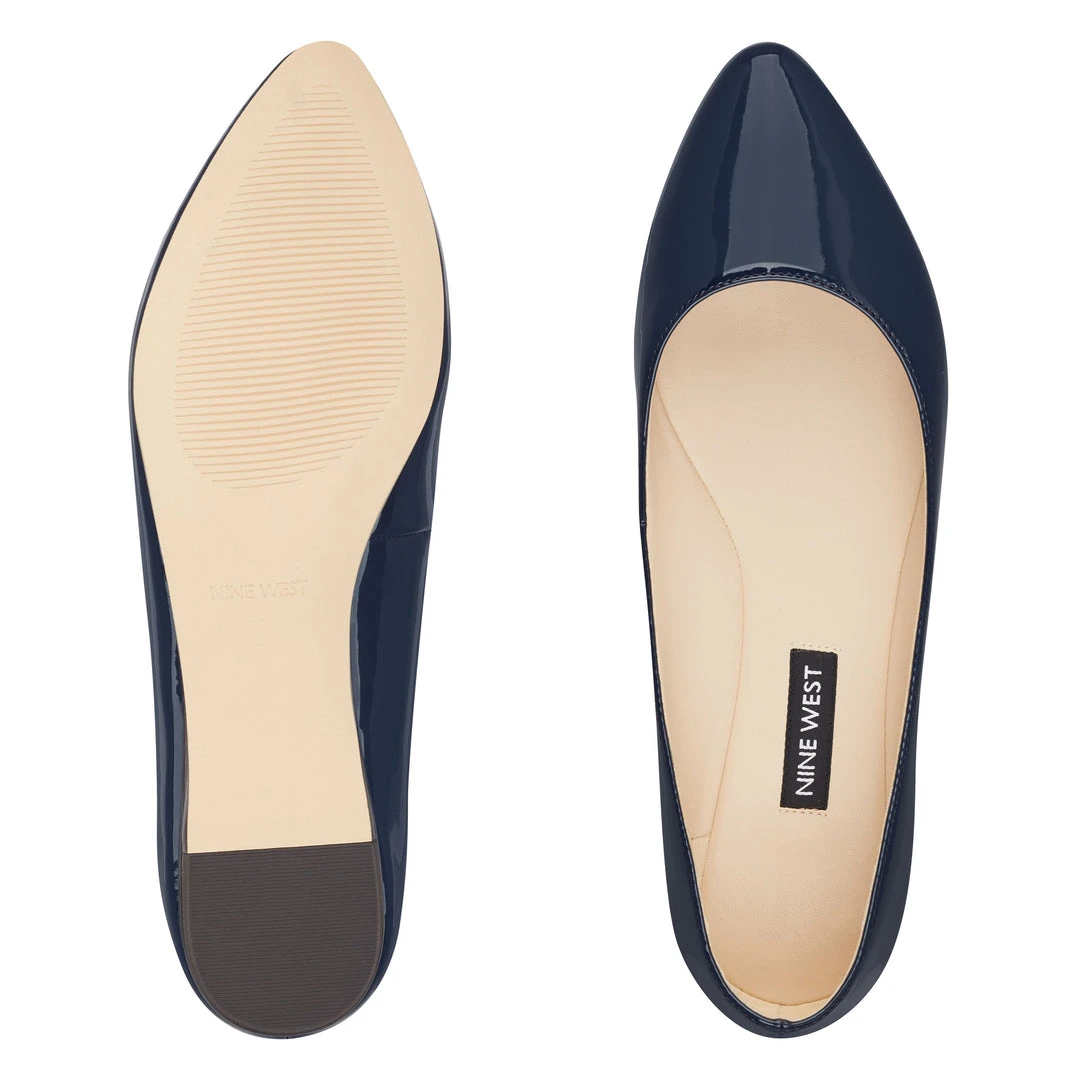 Nine West Speakup Almond Toe Flats 8 Nine West Speakup Almond Toe Flats