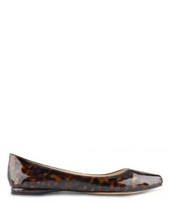 Nine West Speakup Almond Toe Flats