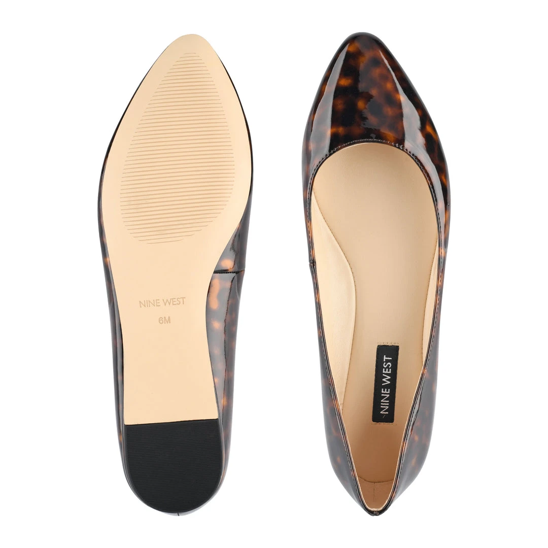Nine West Speakup Almond Toe Flats 7 Nine West Speakup Almond Toe Flats