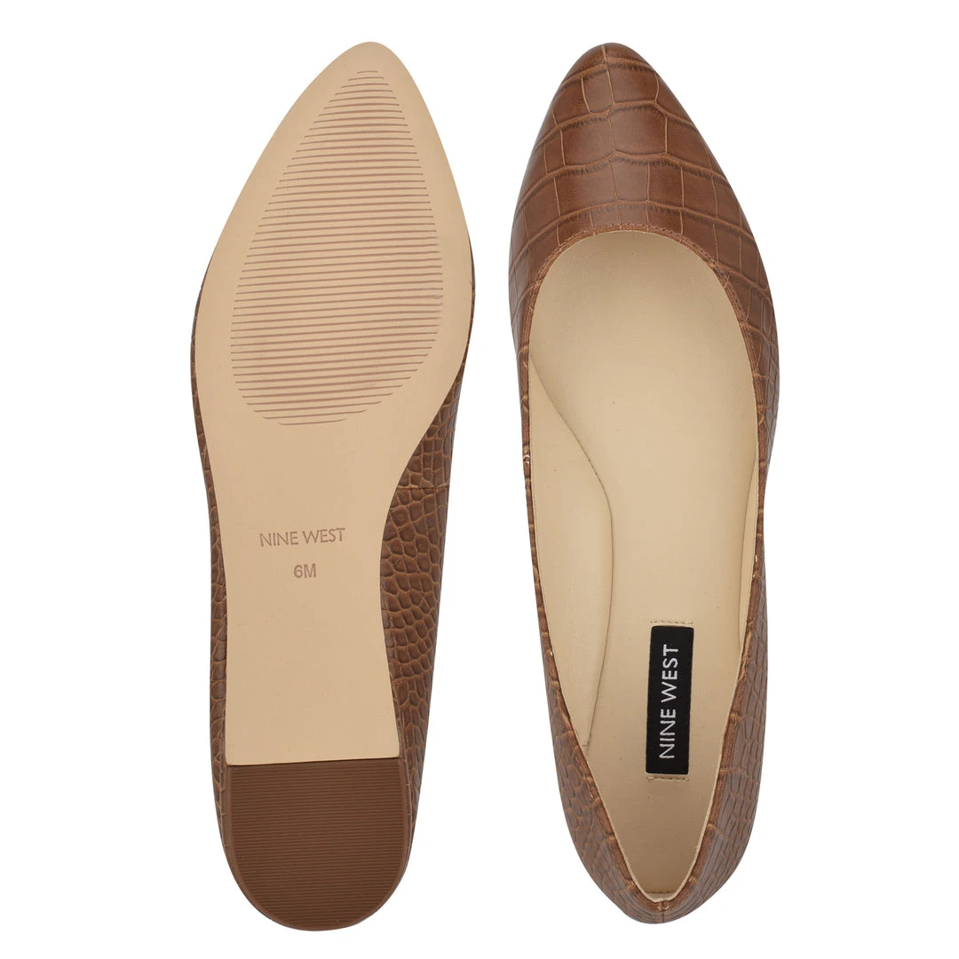 Nine West Speakup Almond Toe Flats 8 Nine West Speakup Almond Toe Flats