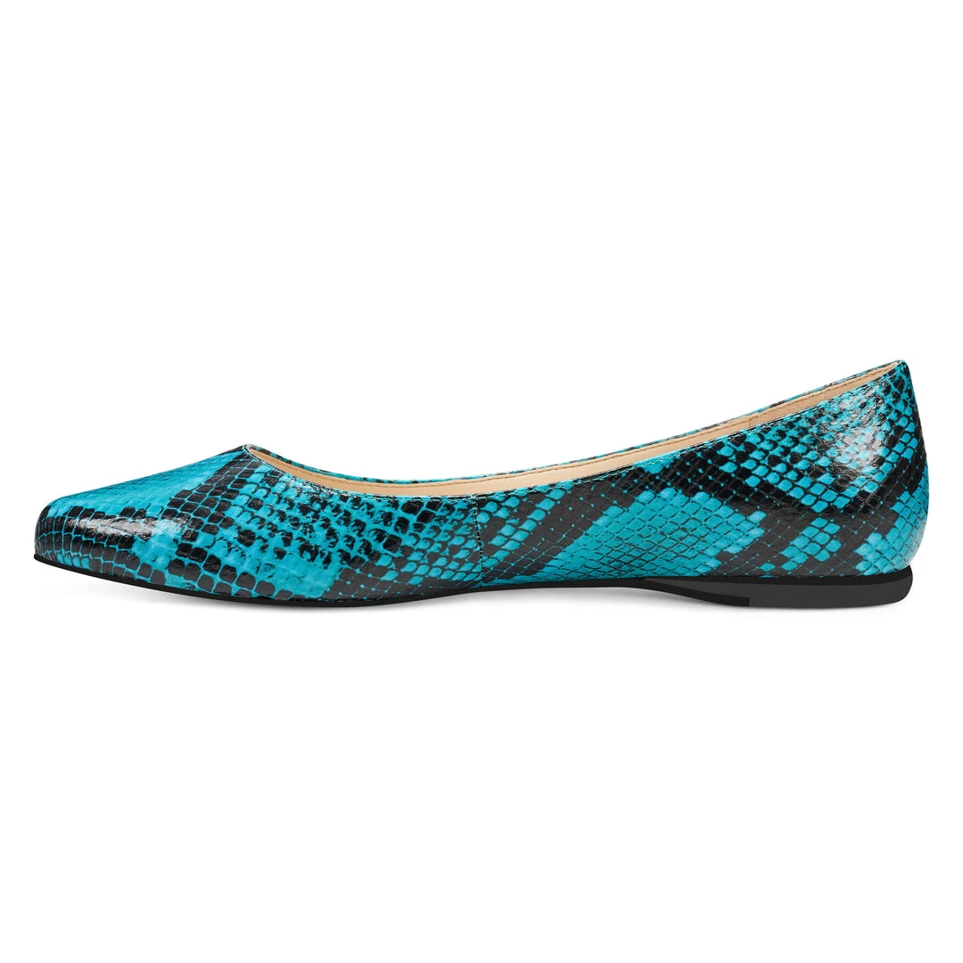 Nine West Speakup Almond Toe Flats 6 Nine West Speakup Almond Toe Flats