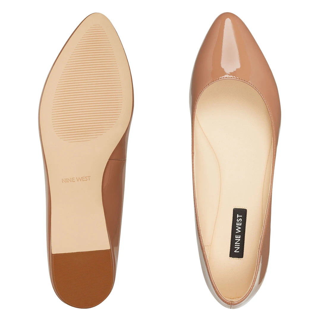 Nine West Speakup Almond Toe Flats 8 Nine West Speakup Almond Toe Flats