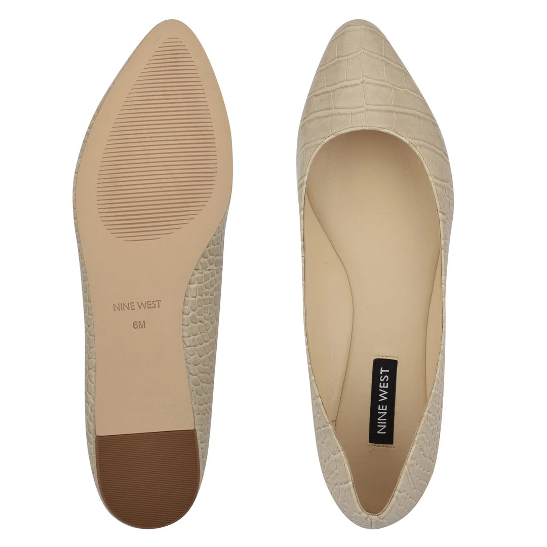Nine West Speakup Almond Toe Flats 8 Nine West Speakup Almond Toe Flats