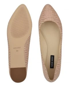 Nine West Speakup Almond Toe Flats