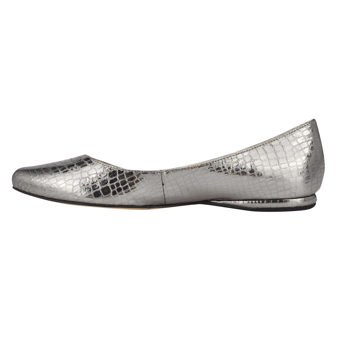 Nine West Speakup Almond Toe Flats Metallic Mindset 6 Nine West Speakup Almond Toe Flats Metallic Mindset