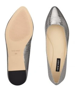 Nine West Speakup Almond Toe Flats Metallic Mindset 13 Nine West Speakup Almond Toe Flats Metallic Mindset