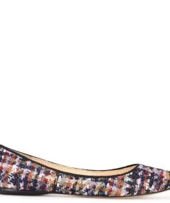 Nine West Speakup Almond Toe Flats