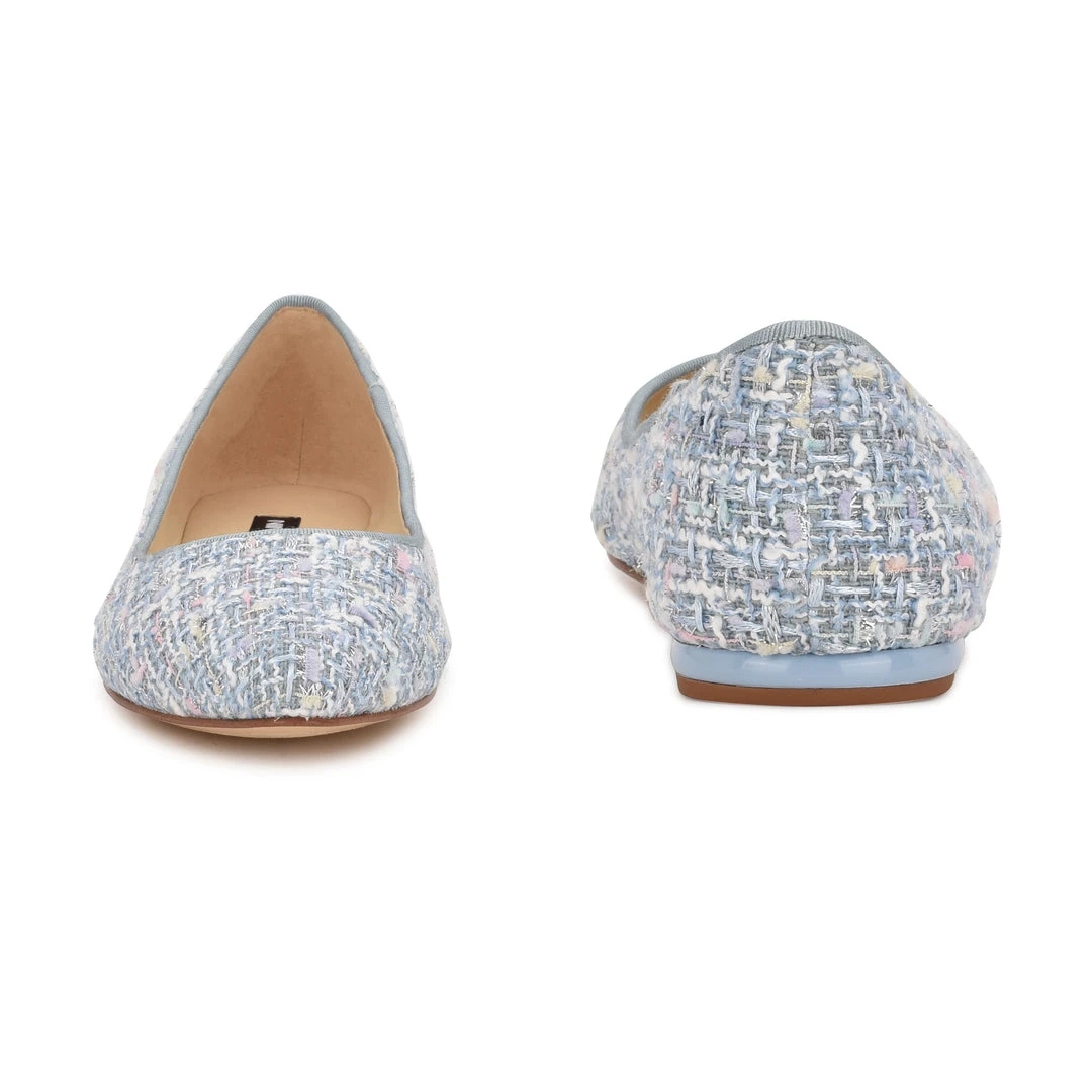 Nine West Speakup Almond Toe Flats 6 Nine West Speakup Almond Toe Flats