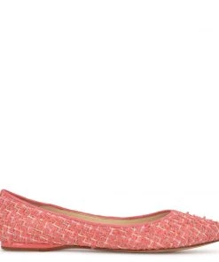 Nine West Speakup Almond Toe Flats Shoes