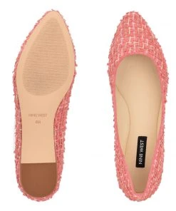 Nine West Speakup Almond Toe Flats Shoes
