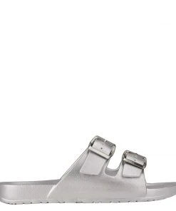 Nine West Splash Flat Slide Sandals