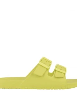 Nine West Color Pop Splash Flat Slide Sandals