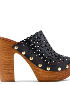 Nine West Star Heeled Clog Sandals