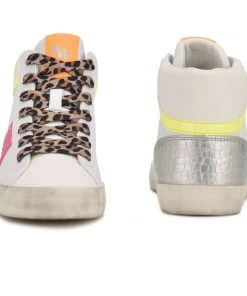 Nine West Stunnah High Top Sneakers High Impact Platforms