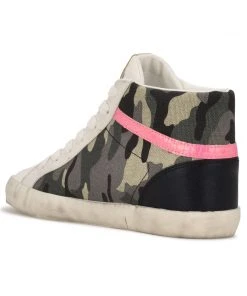 Nine West Stunnah High Top Sneakers High Impact Platforms