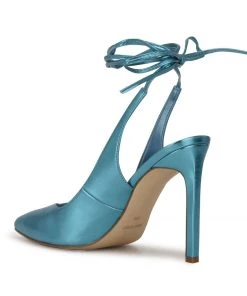 Nine West Talon Ankle Wrap Dress Pumps