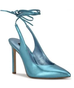 Nine West Talon Ankle Wrap Dress Pumps