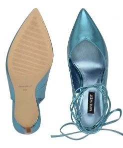 Nine West Talon Ankle Wrap Dress Pumps