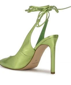 Nine West Lace It Up Talon Ankle Wrap Dress Pumps