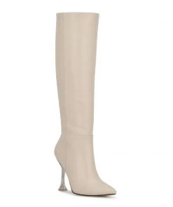 Nine West Talya Dress Boots In The Clear