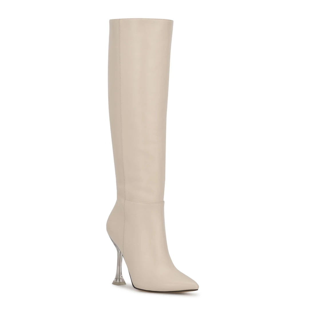 Nine West Talya Dress Boots In The Clear 4 Nine West Talya Dress Boots In The Clear