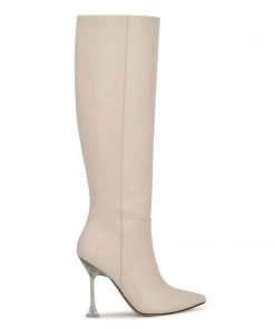 Nine West Talya Dress Boots In The Clear