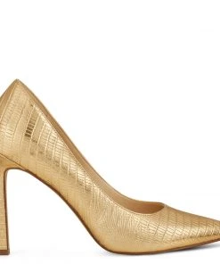 Nine West Metallic Mindset Tatiana Pointy Toe Pumps