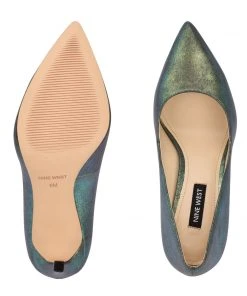 Nine West Metallic Mindset Tatiana Pointy Toe Pumps 11 Nine West Metallic Mindset Tatiana Pointy Toe Pumps