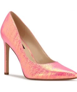 Nine West Tatiana Pointy Toe Pumps Metallic Mindset