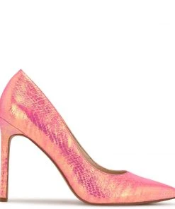 Nine West Tatiana Pointy Toe Pumps Metallic Mindset